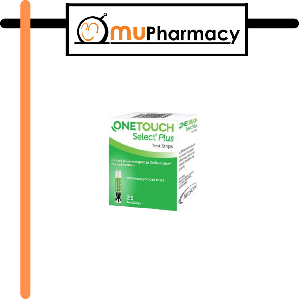 Onetouch Select Plus Simple Test Strips 25's | Shopee Malaysia
