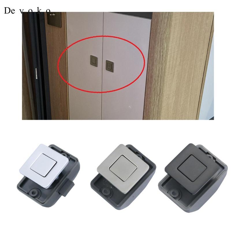 Devoko Drawer Lock System for Campers, Push Button Mechanism for ...