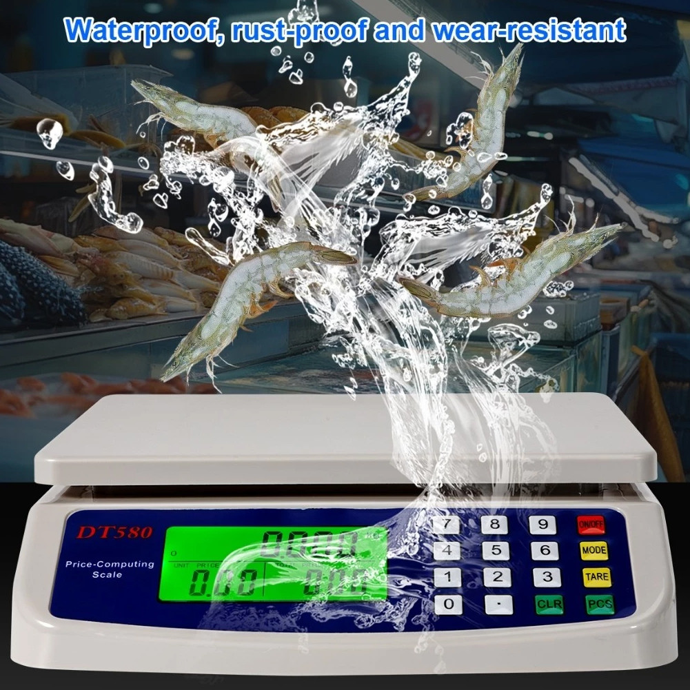 40kg/1g Large Digital Kitchen Scale Multi-Function Coins Counting Scale ...