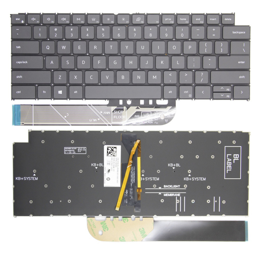 Keyboard for Dell Inspiron 13 5310 14 5410 5415 5418 Vostro 14Pro ...