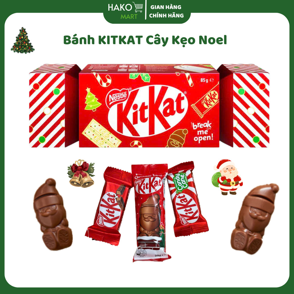 [Christmas version] KITKAT Chocolate Cake Christmas Candy Tree | Shopee ...