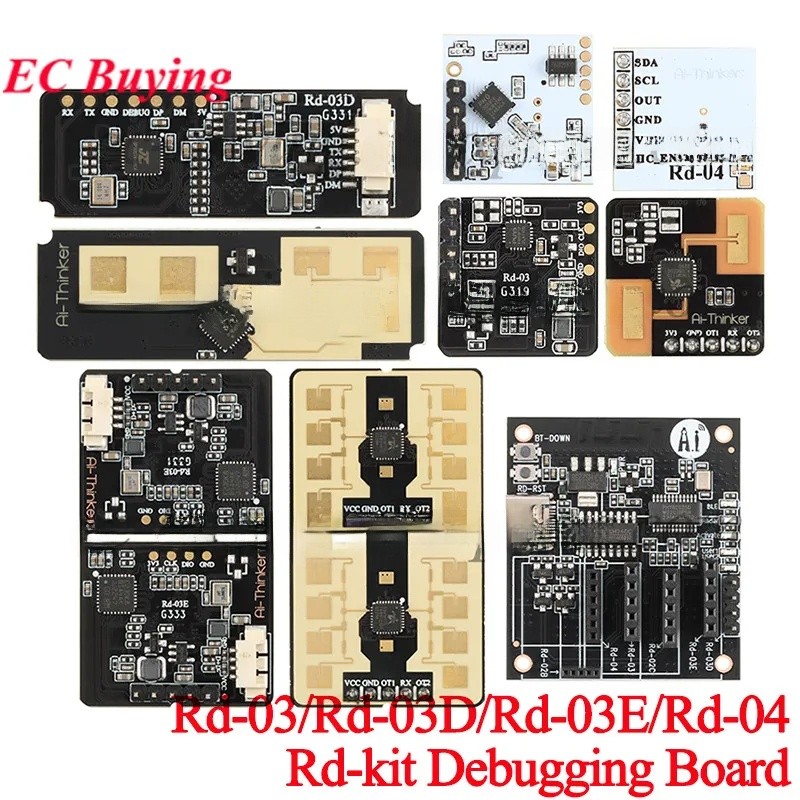 Rd-03 Rd-03D Rd-03E Rd-04 Rd-kit 24G 10G Radar Sensor Human Body ...