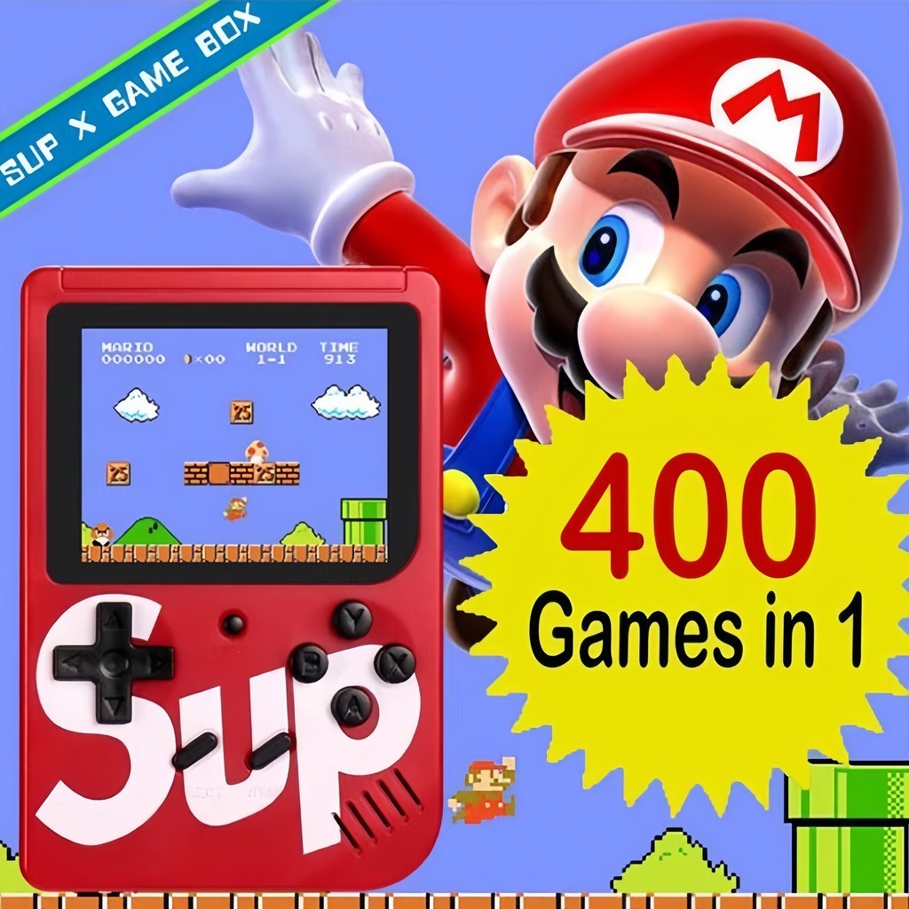 400 in 1 Original Retro Mini Gameboy Game Console Built in 400 Games AV ...