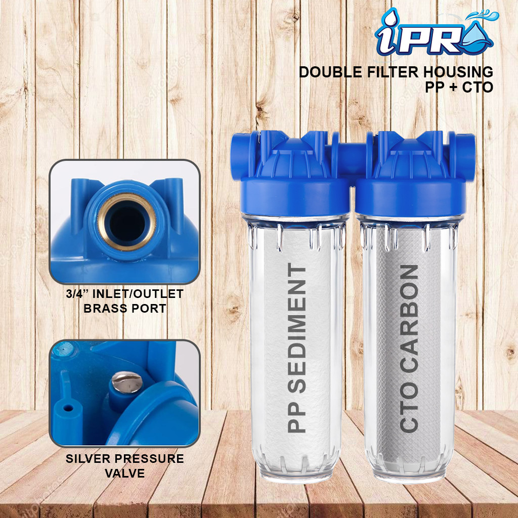 IPRO 2 Stages Water Filter 10