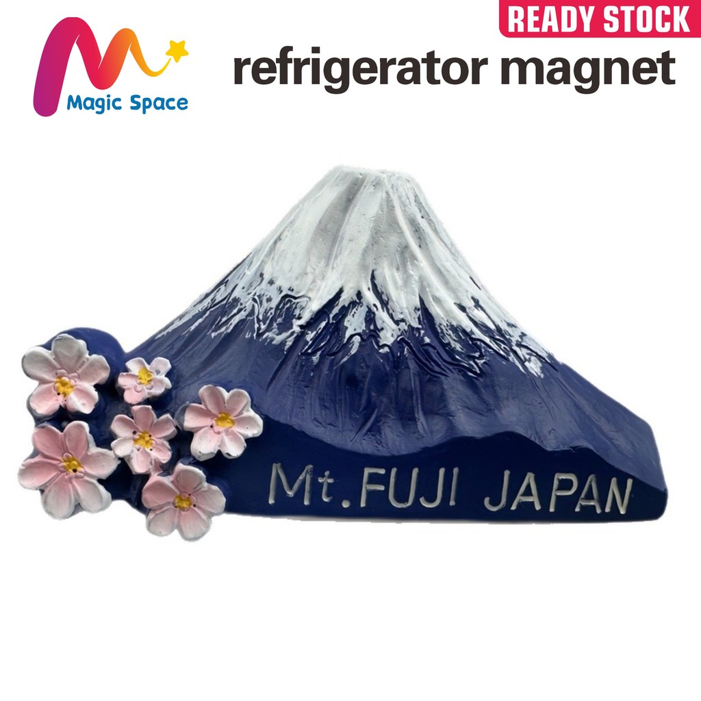 [In Stock] Japan Tokyo & Mount Fuji 3D Resin Fridge Magnet – Hand ...