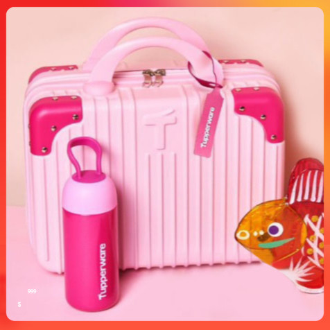 Tupperware Christmas Gift Set Limited Edisi Pink 2025 Thermal Flask ...