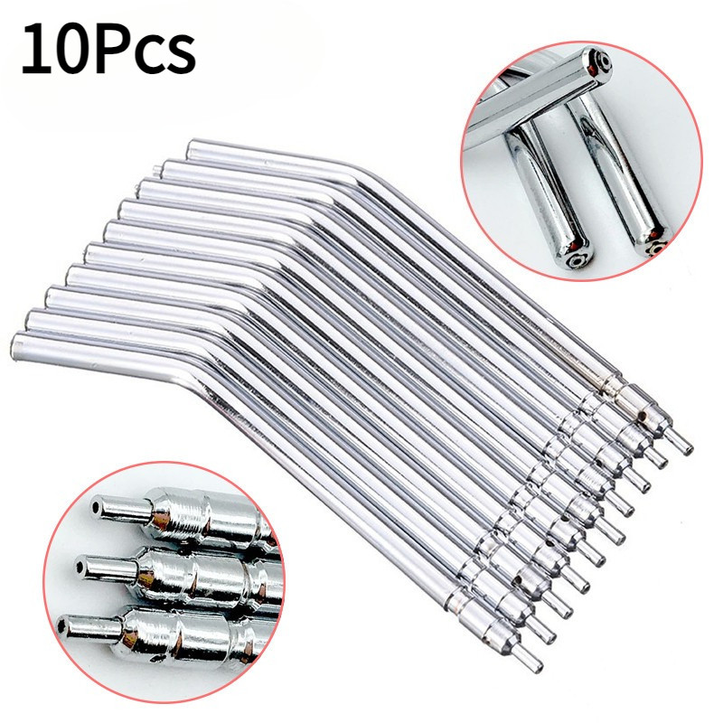 Dental Air Water Spray Nozzles Tips Stainless Steel 3 Way Syringe ...