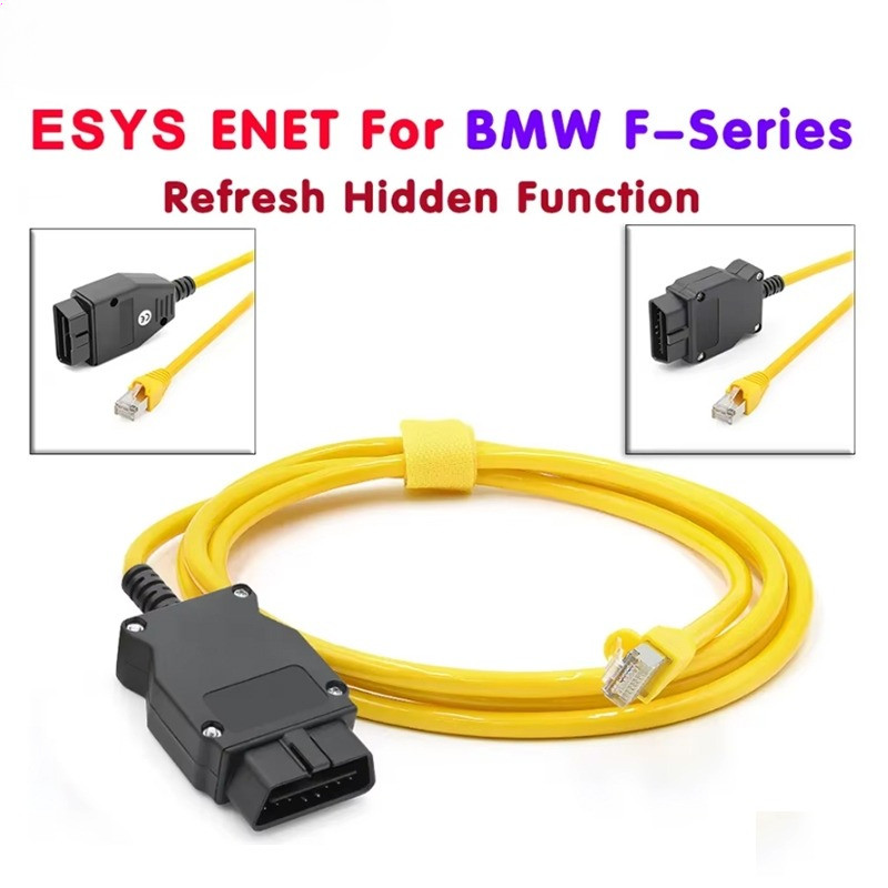 ESYS ENET Cable For BMW F Series Refresh Hidden Data ECU Coding ...