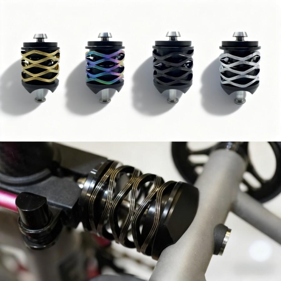 Litepro Shock Absorber Titanium Alloy Axle 3 Levels Durable Rear ...