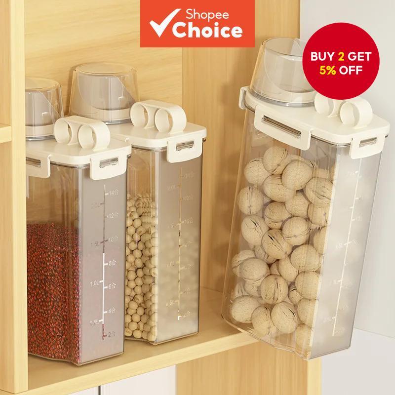 Sealed storage containers for domestic rice, moisture-proof rice ...
