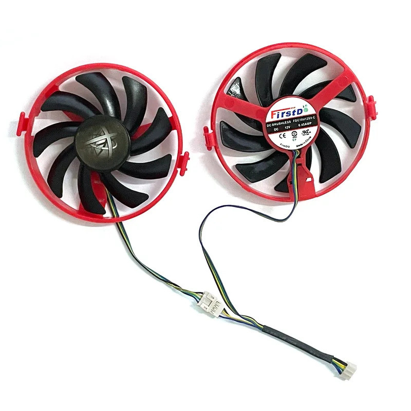 FDC10U12S9-C 4PIN XFX RX 460 GPU FAN For XFX AMD Radeon RX 460 Graphics ...