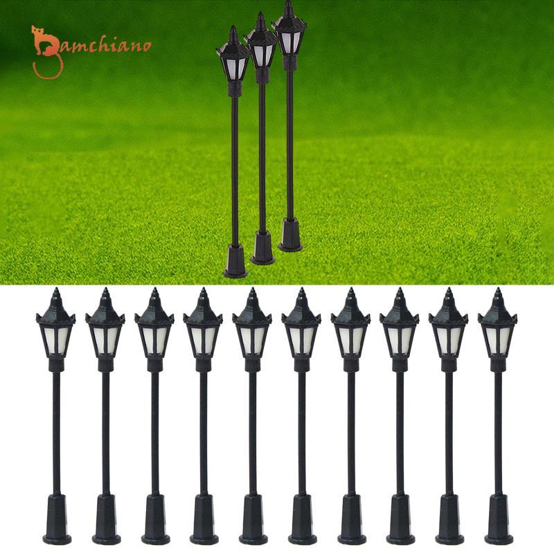 gamchiano Pack of 10 Mini Street Posts, Light Model, Scale 1:150 ...
