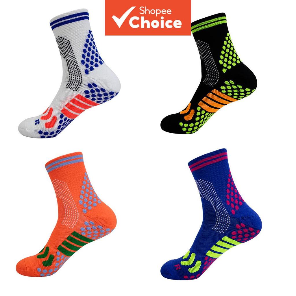 Thickened shock-absorbing football socks for men with sole cushioning ...