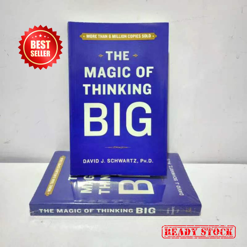 🔥Ready Stock🔥The Magic of Thinking Big by David J Schwartz self help ...
