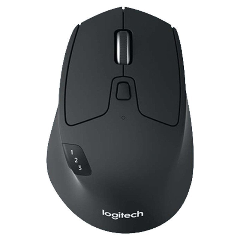 Logitech M720 Bluetooth Menyatukan Mod Dwi Butang Sisi Tetikus Wayarles ...