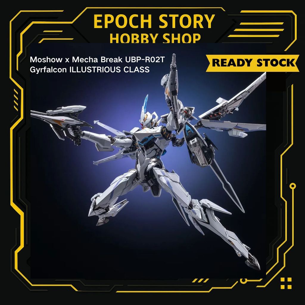Moshow x Mecha Break UBP-R02T Gyrfalcon ILLUSTRIOUS CLASS Mecha/Metal ...