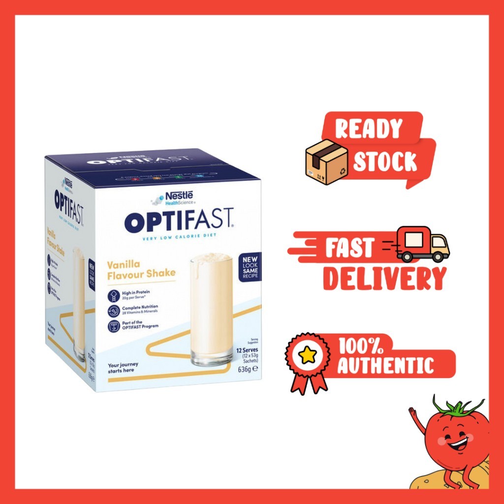 Nestle Optifast Shake Vanilla 12 x 53g | Shopee Malaysia