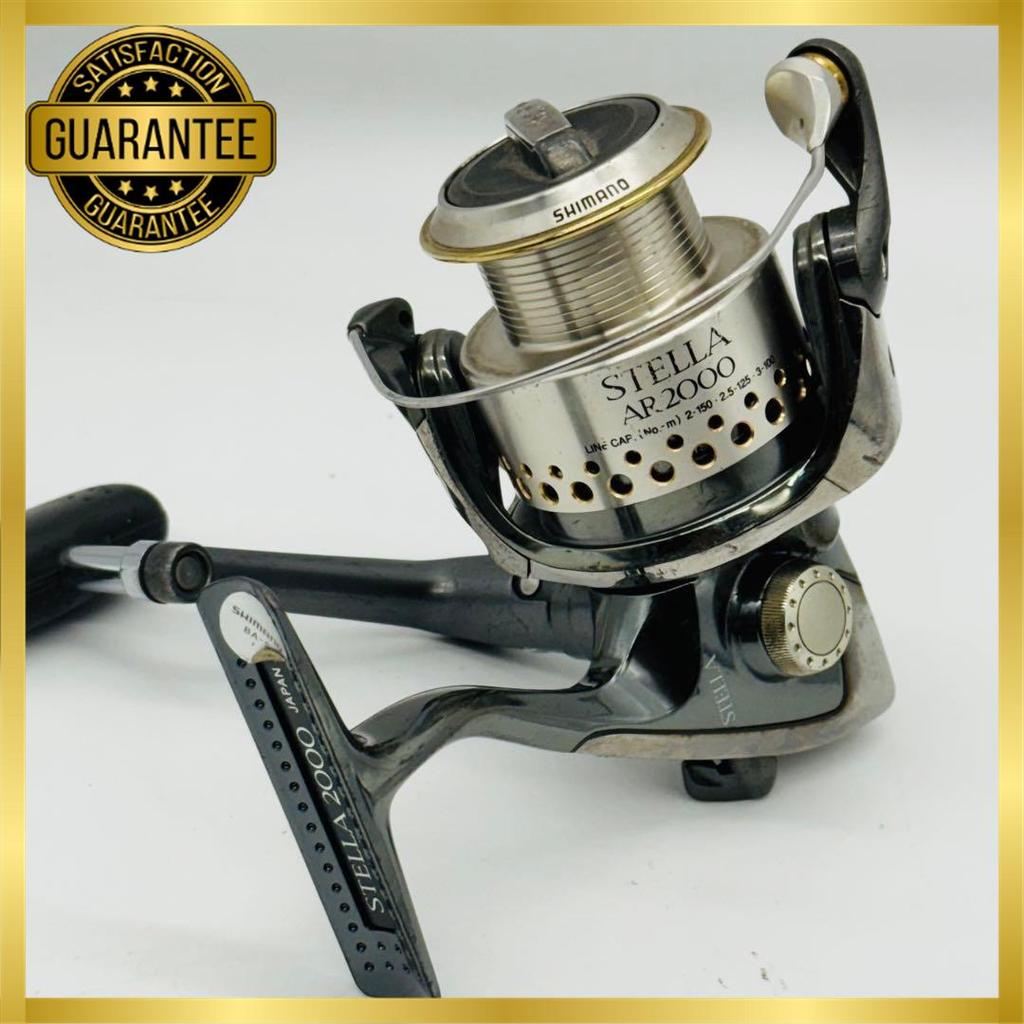 SHIMANO 01 STELLA AR2000 Spinning Reel Used C second-hand | Shopee Malaysia