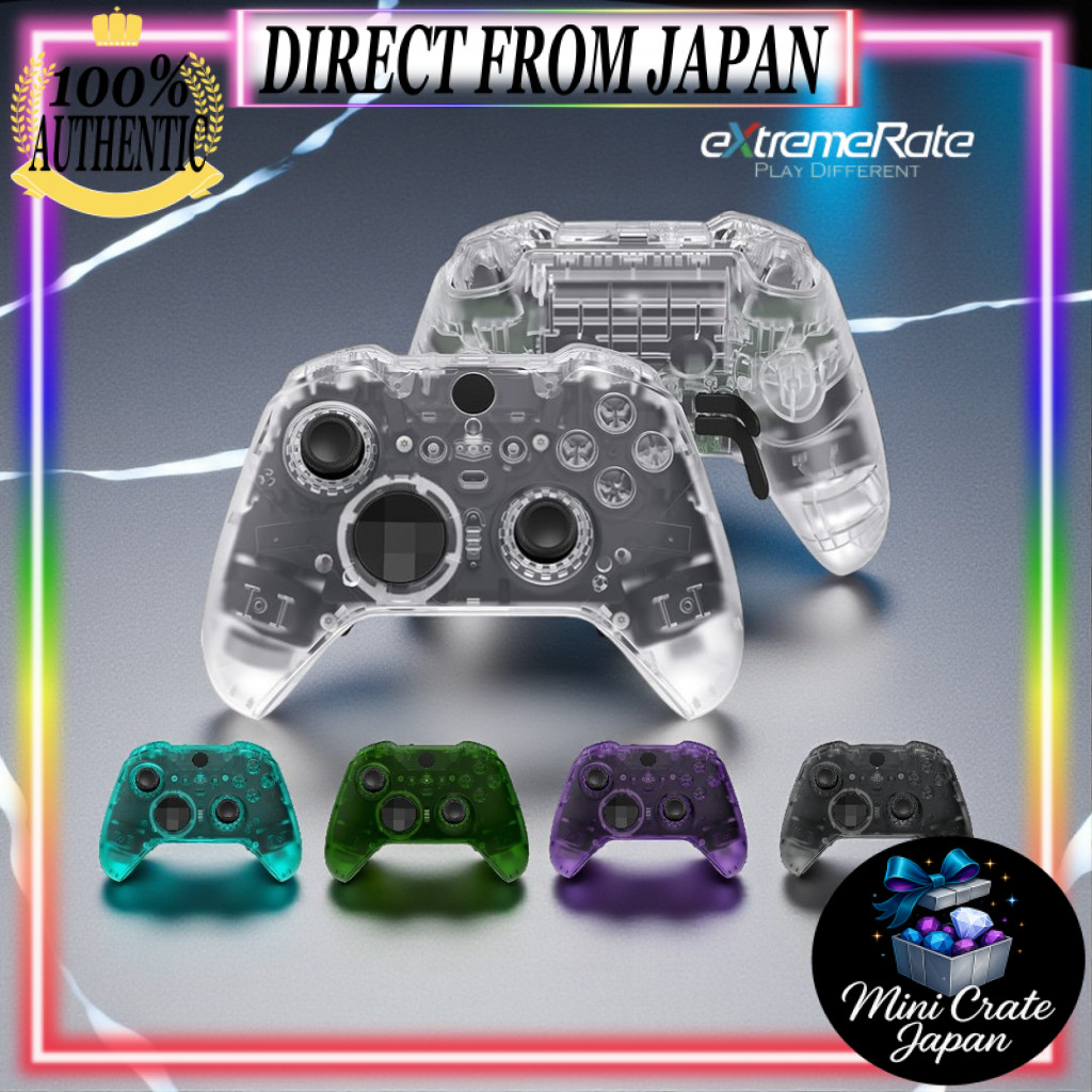 eXtremeRate Xbox One Elite Series 2 Controller Full Set Shell & Buttons ...