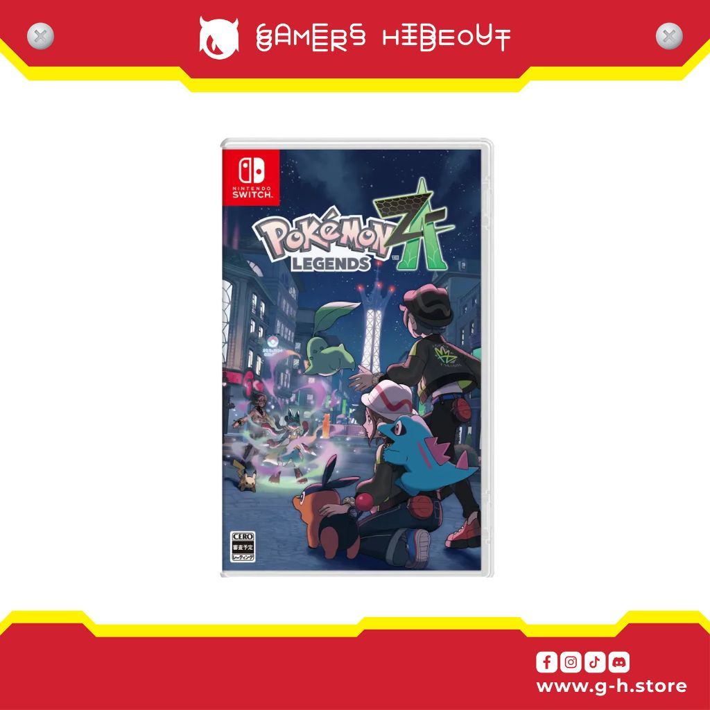 Nintendo Switch Pokemon Legends Z-A - Chinese/English Version 宝可梦传说 Z-A ...