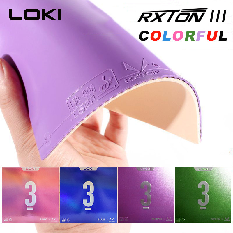 Original LOKI RXTON3 Table Tennis ITTF Approved Sticky Ping Pong Sponge ...