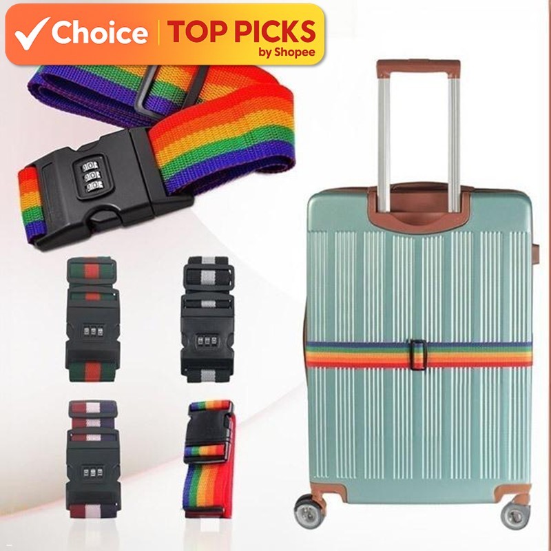 Multipurpose Travel Luggage Strap with ABS Lock, Combination Lock ...