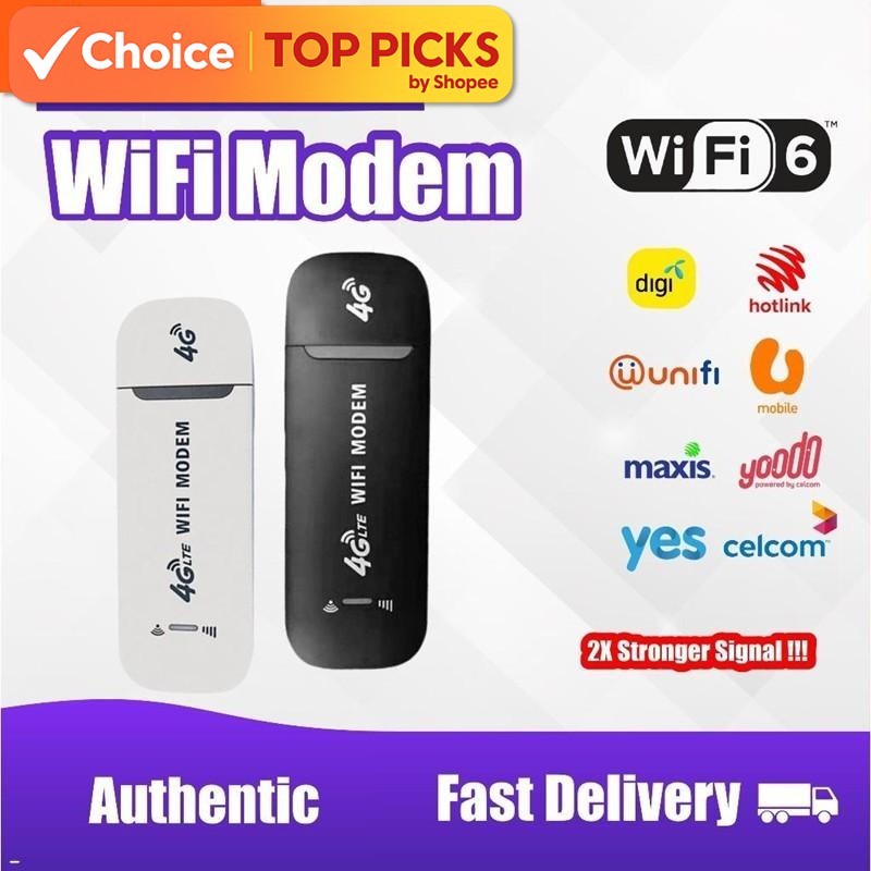 Pocket Size WiFi Modem 4G | 150Mbps USB Dongle Modem & WiFi Adapter ...