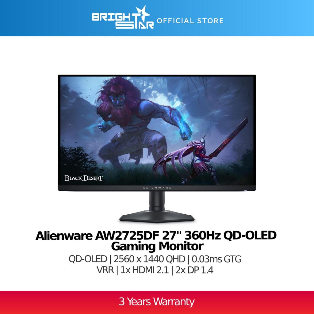 ALIENWARE AW2725DF 27" 360Hz QD-OLED Gaming Monitor | Shopee Malaysia