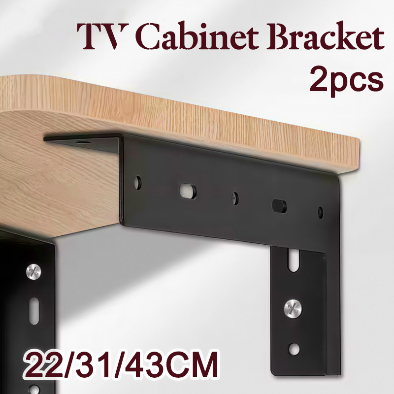 L Shape Multi-Purpose Metal Floating Bracket Hidden Concealed Wall ...