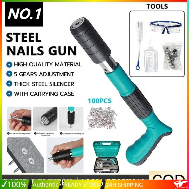 【1 Set Withbox】Nail Gun Manual Steel Rivet Guns Tufted Nail Guns ...
