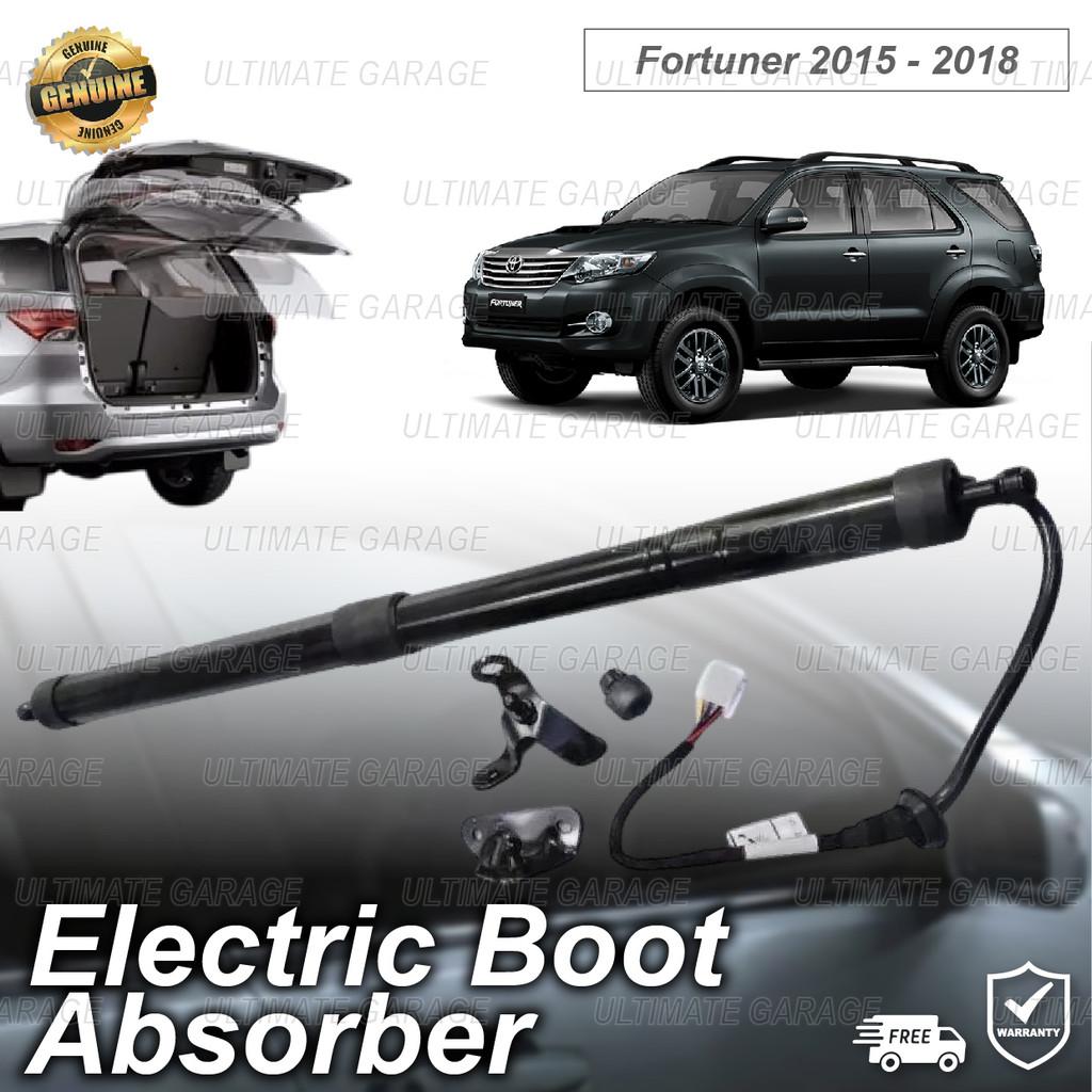 OTP Toyota Fortuner 2015-2018 Plug & Play Rear Bonnet Power Boot ...
