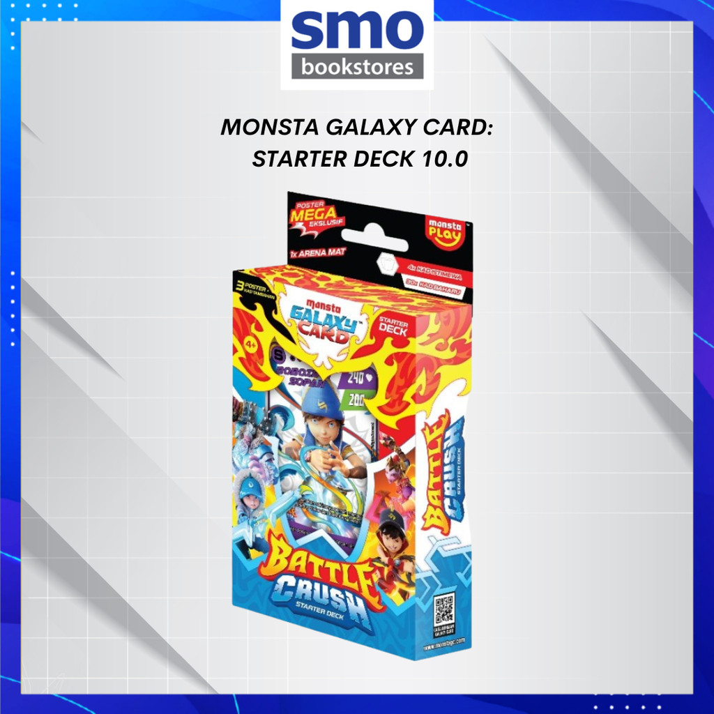 [MONSTA] MONSTA GALAXY CARD: STARTER DECK BATTLE CRUSH 10.0 | Shopee ...