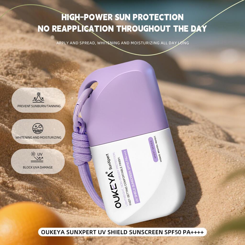 Oukeya SunXpert UV Shield Sunscreen SPF50 PA++++ 50g Pelindung Sinar ...