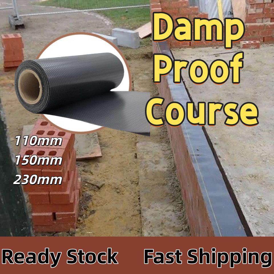 30M PE DAMP PROOF COURSE DPC Bricklaying Ikatan Batu Jaring Bitumen ...