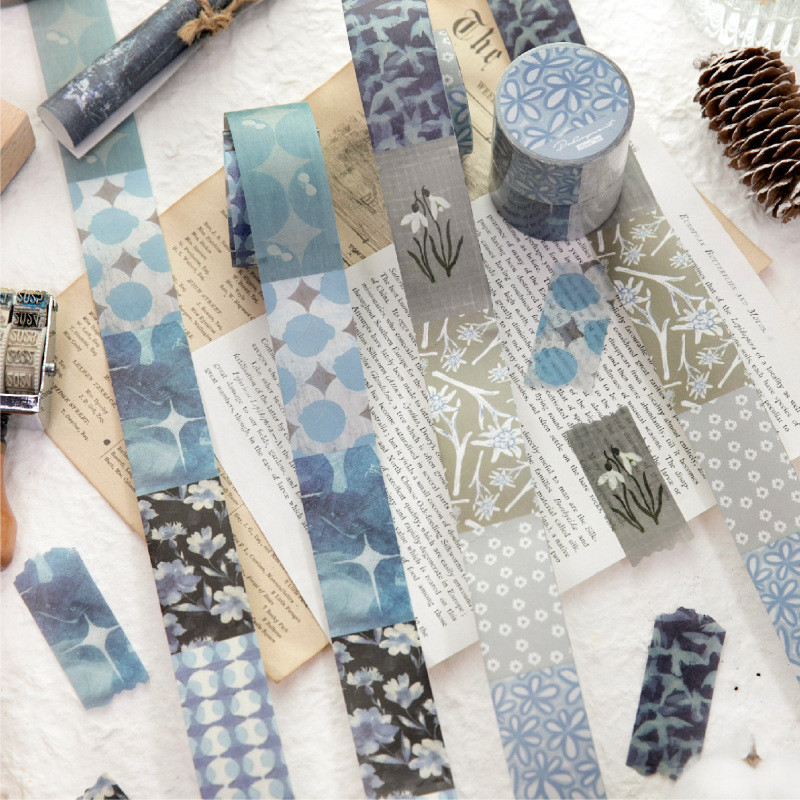 Cdaily|Empty Mountain Weaving Language Washi Tape ins Simple Elegant ...
