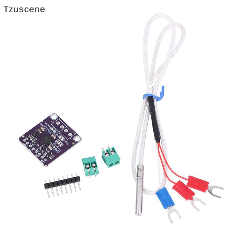 [Tzuscene] MAX31865 Resistance Temperature Detector Module RTD Sensor ...