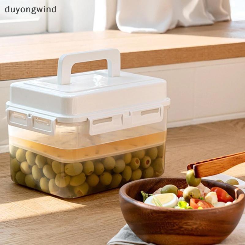 (duyongwind) 5L Kimchi Press Storage Container Pickle Jar For Gherkin ...