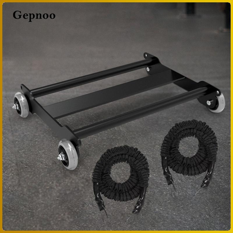 Gepnoo Ab Glute Machine Workout Abdominal Roller Glute Trainer Roller ...