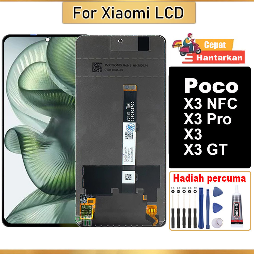 Original LCD Xiaomi Poco X3 NFC Poco X3 Pro Poco X3 Poco X3 GT LCD ...