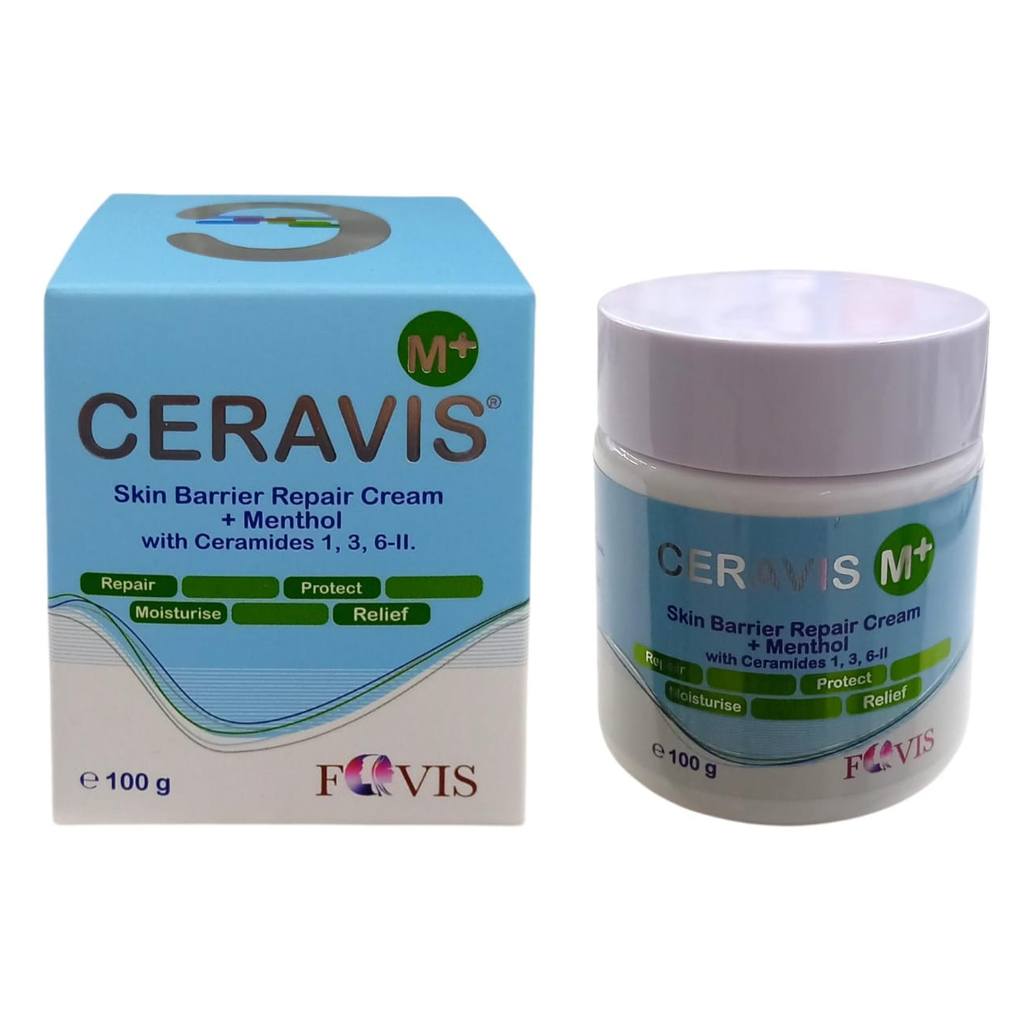 CERAVIS M+ SKIN REPAIR CREAM + MENTHOL WITH CERAMIDES 100G (EXP:07/2028 ...