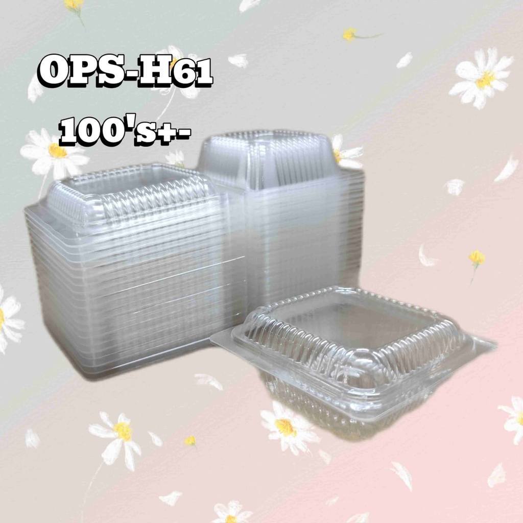 DISPOSABLE PLASTIC CONTAINER OPS-H61 TRAY WITHOUT LOCK 100'S+-/20'S ...