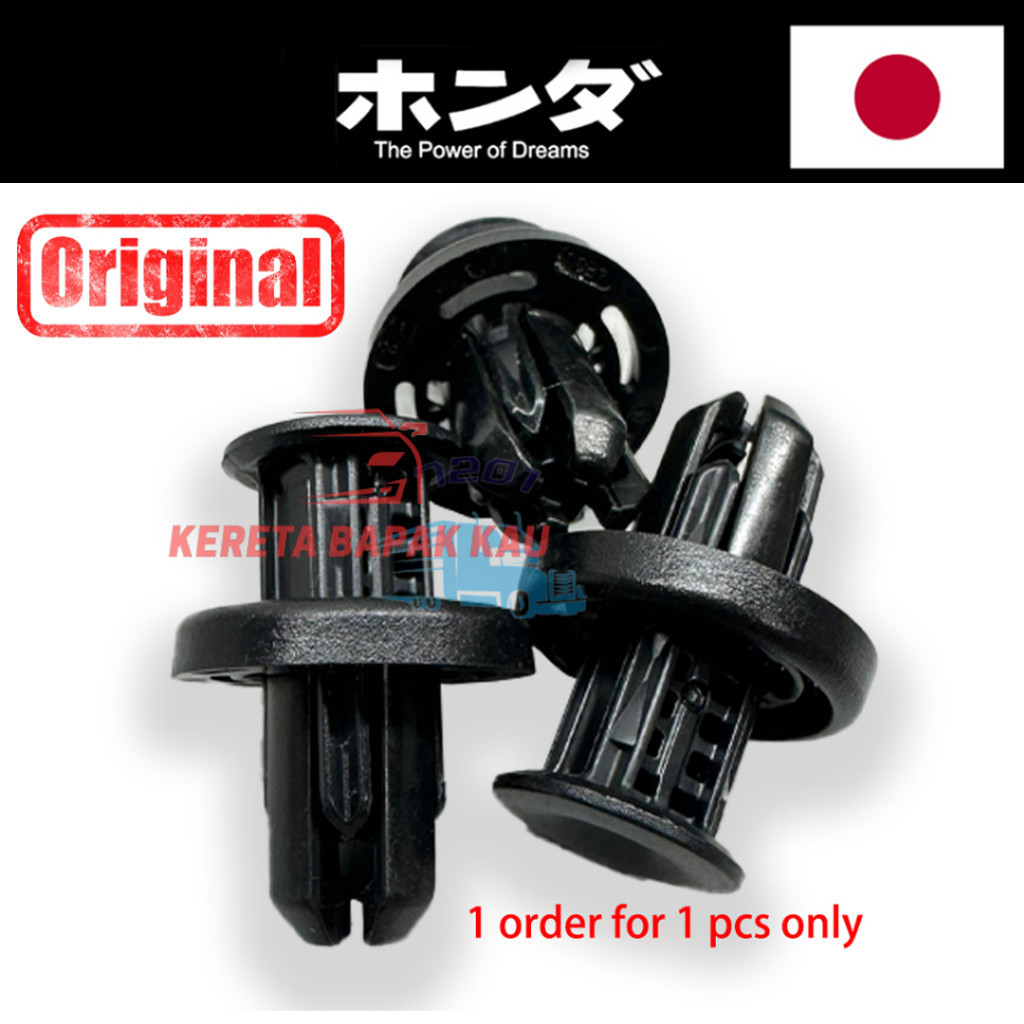 100%ORIGINAL HONDA CLIPS City, Civic, Accord, CRV, Jazz 10mm | Shopee ...