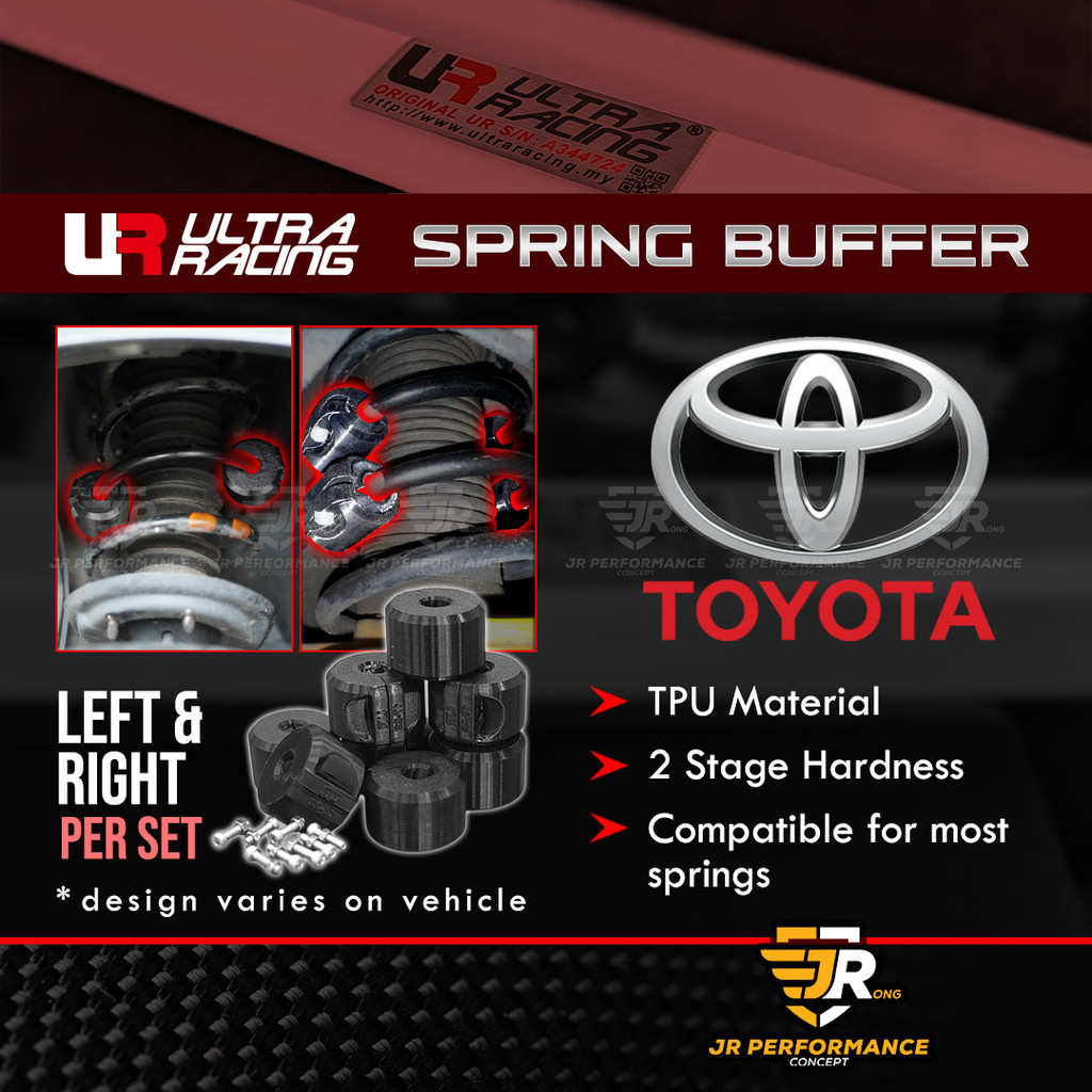 Universal Ultra Racing Spring Buffer Toyota Spring Coil Spring Rubber ...