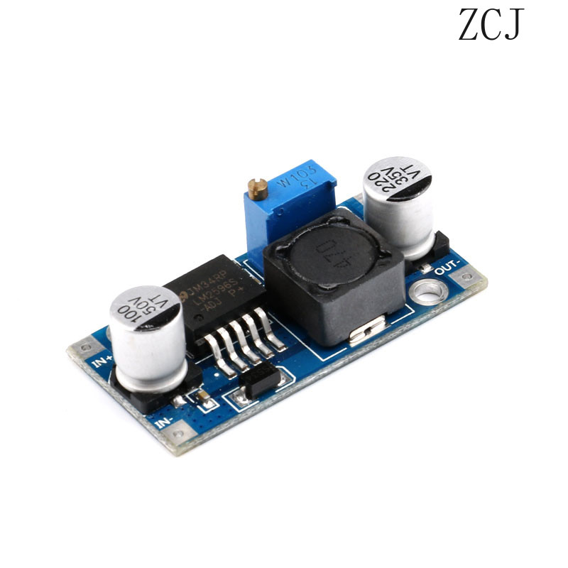 LM2596S DC-DC Buck Power Module 3A Adjustable Buck Voltage Regulator ...