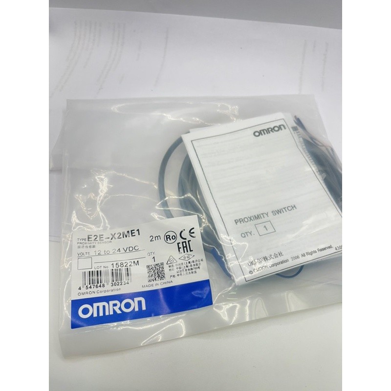 Quality Work E2E-X2ME1 POX Sensor Metal Grip NPN-NO Type. 3 Wires Can ...