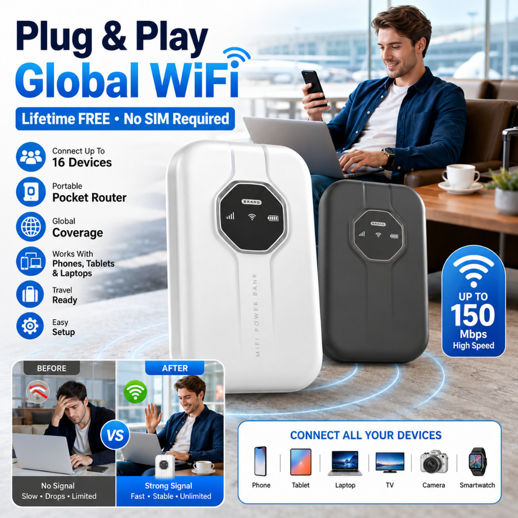 [Plug & Play] 📶 Global Coverage Lifetime FREE! Boundless Wireless ...