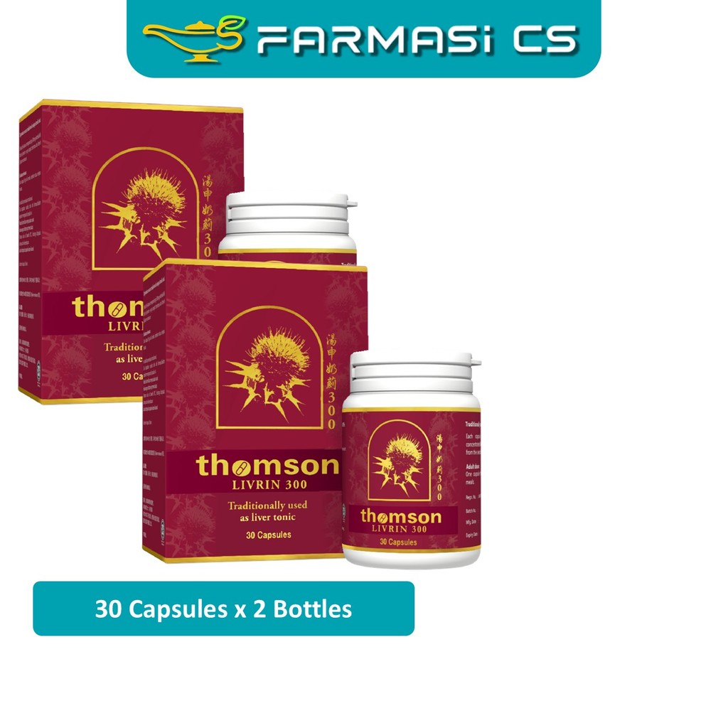 PROMO THOMSON Livrin 300 30s x 2 (TWIN) EXP:03/2026 [ Farmasi CS ...