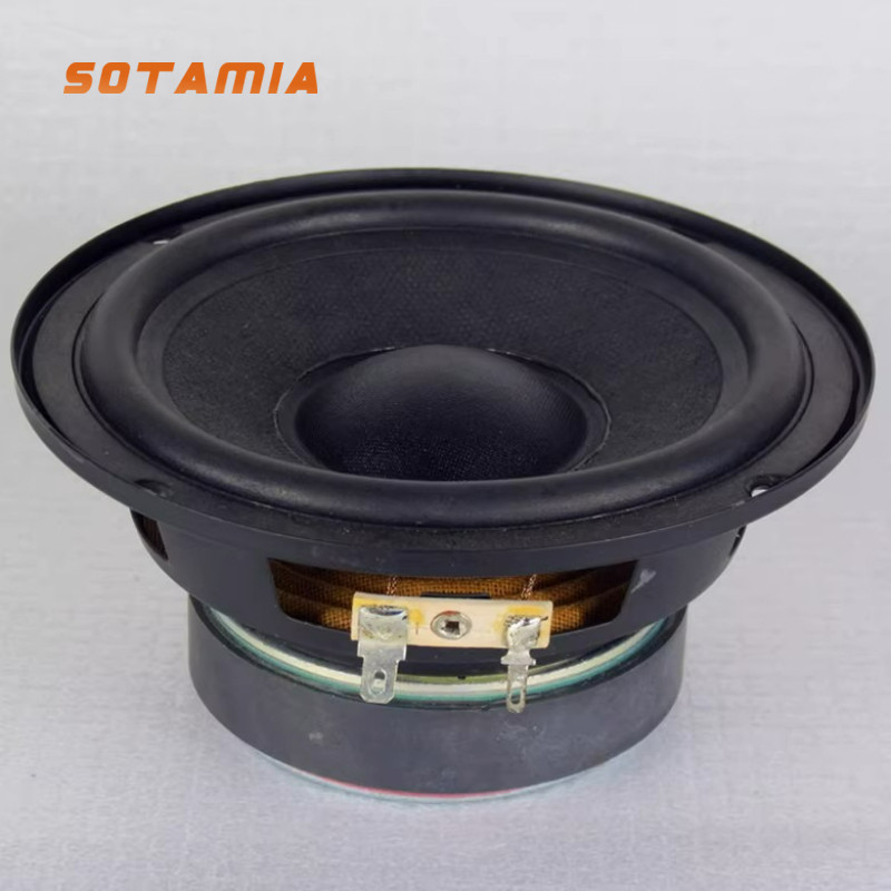 SOTAMIA 1pcs 5 Inch Subwoofer 4 Ohm 30W Bulletproof Cloth Cap Paper ...