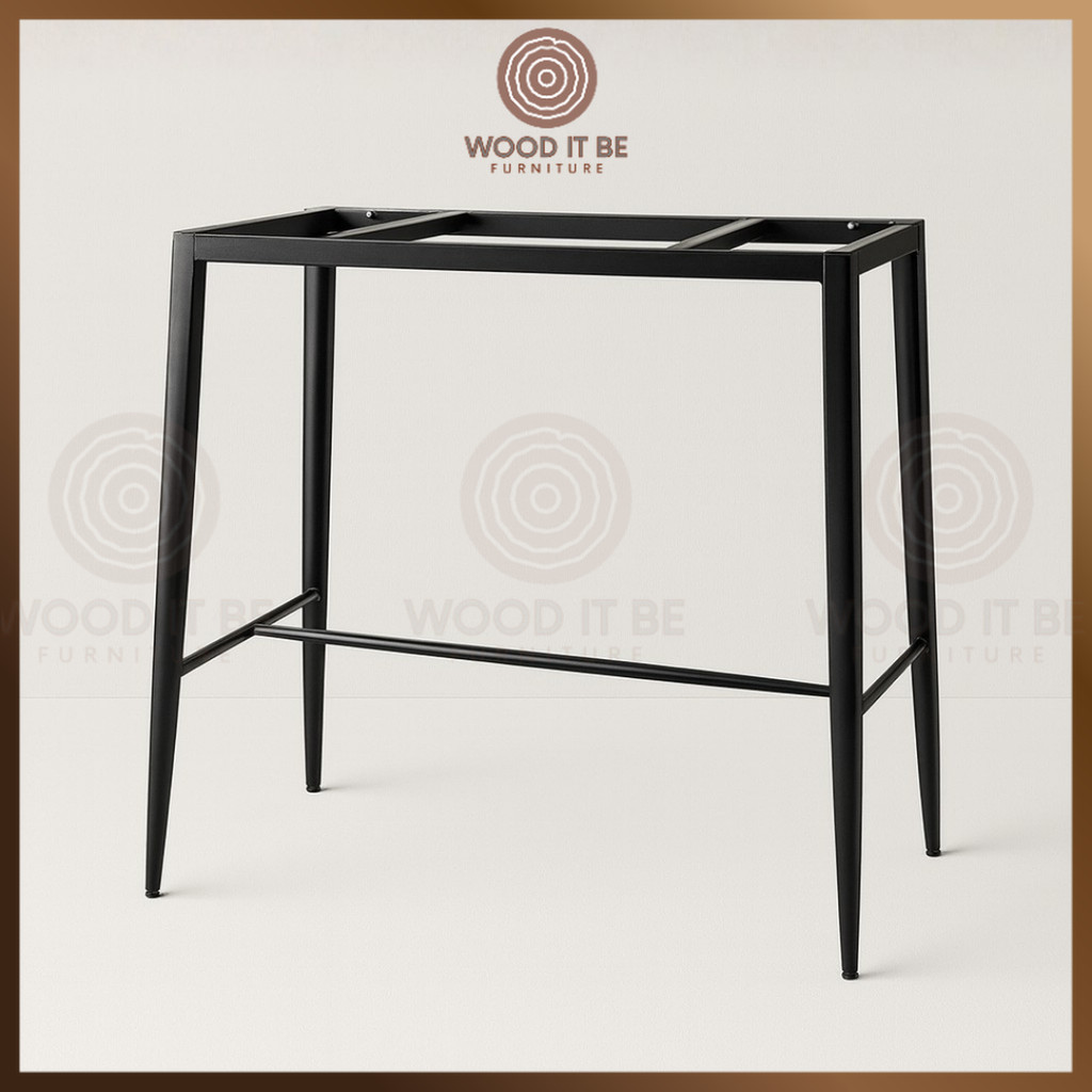 Wooditbe Premium Heavy Duty 105cm F&B Bar Table Leg High Table Kaki ...