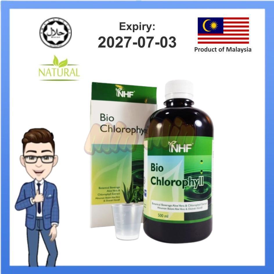 NHF Bio Chlorophyll 500ml Botanical Beverage Aloe Vera & Chlorophyll  Extract | Shopee Malaysia